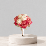 Ramo de novia en rosas