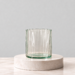 Vaso redondo en cristal